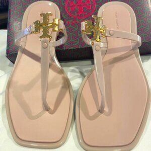 Tory Burch new pink sandals size 8